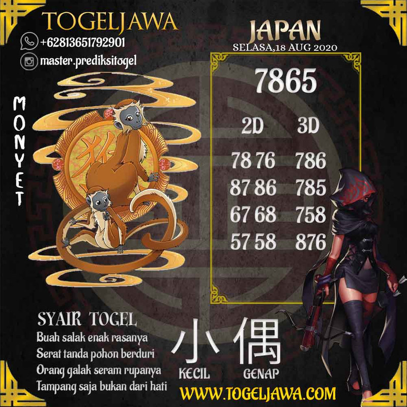 Prediksi Japan Tanggal 2020-08-18