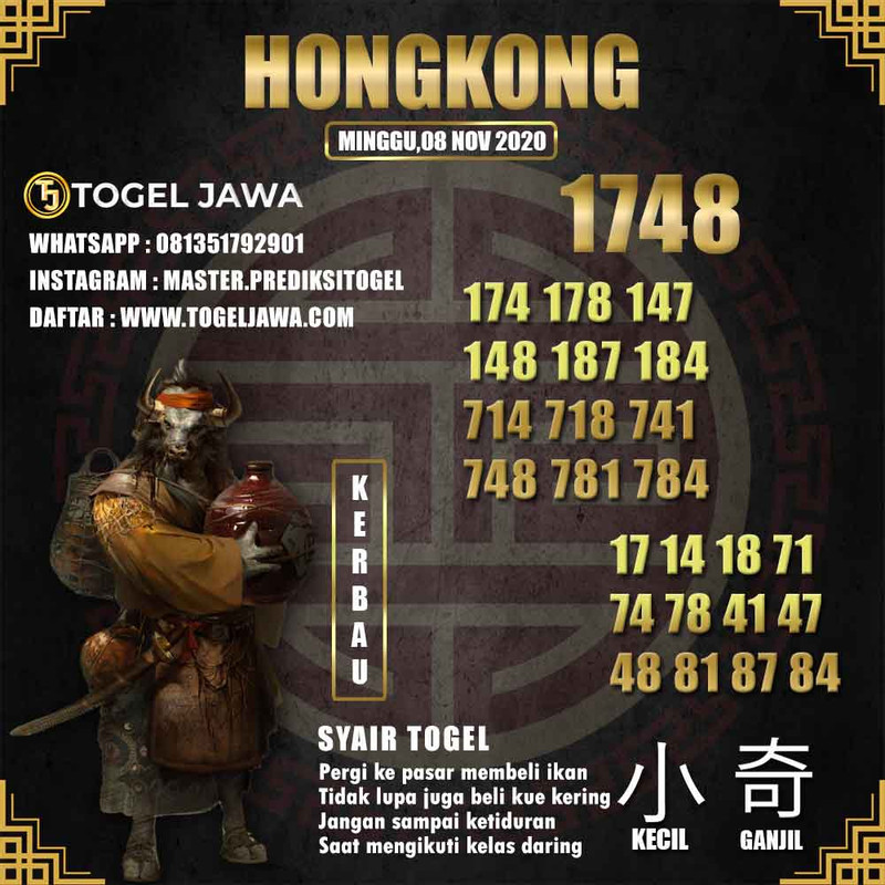 Prediksi Hongkong Tanggal 2020-11-08