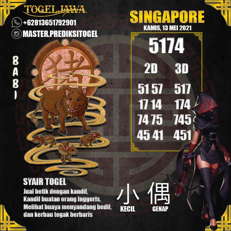 Prediksi Singapore Tanggal 2021-05-13