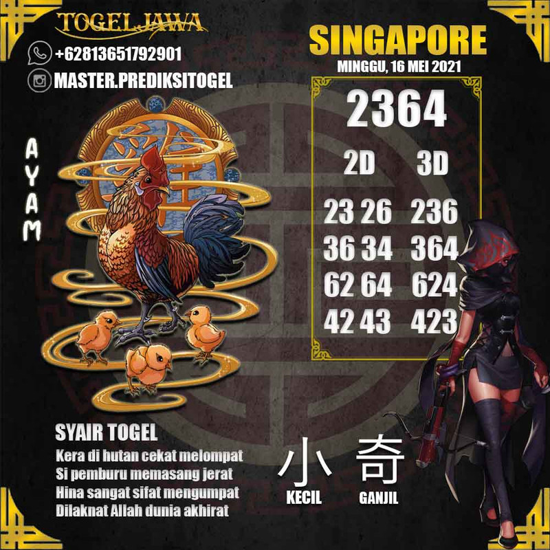 Prediksi Singapore Tanggal 2021-05-16